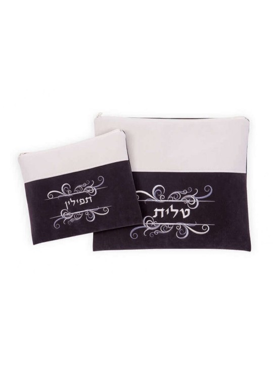 רונית גור אימפלה סט תיקים טלית דקורטיבי ... | תיקי טלית ותפילין